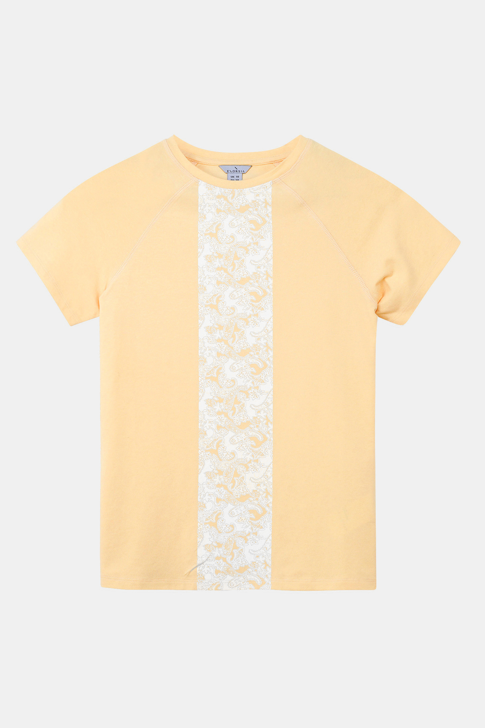 Patch Print Short Sleeve Raglan T-shirts