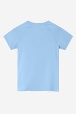 Patch Print Short Sleeve Raglan T-shirts