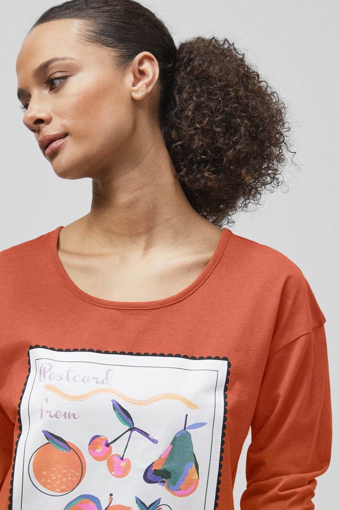 Post Card Printed T-Shirt