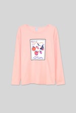 Post Card Printed T-Shirt