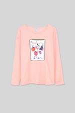 Post Card Printed T-Shirt