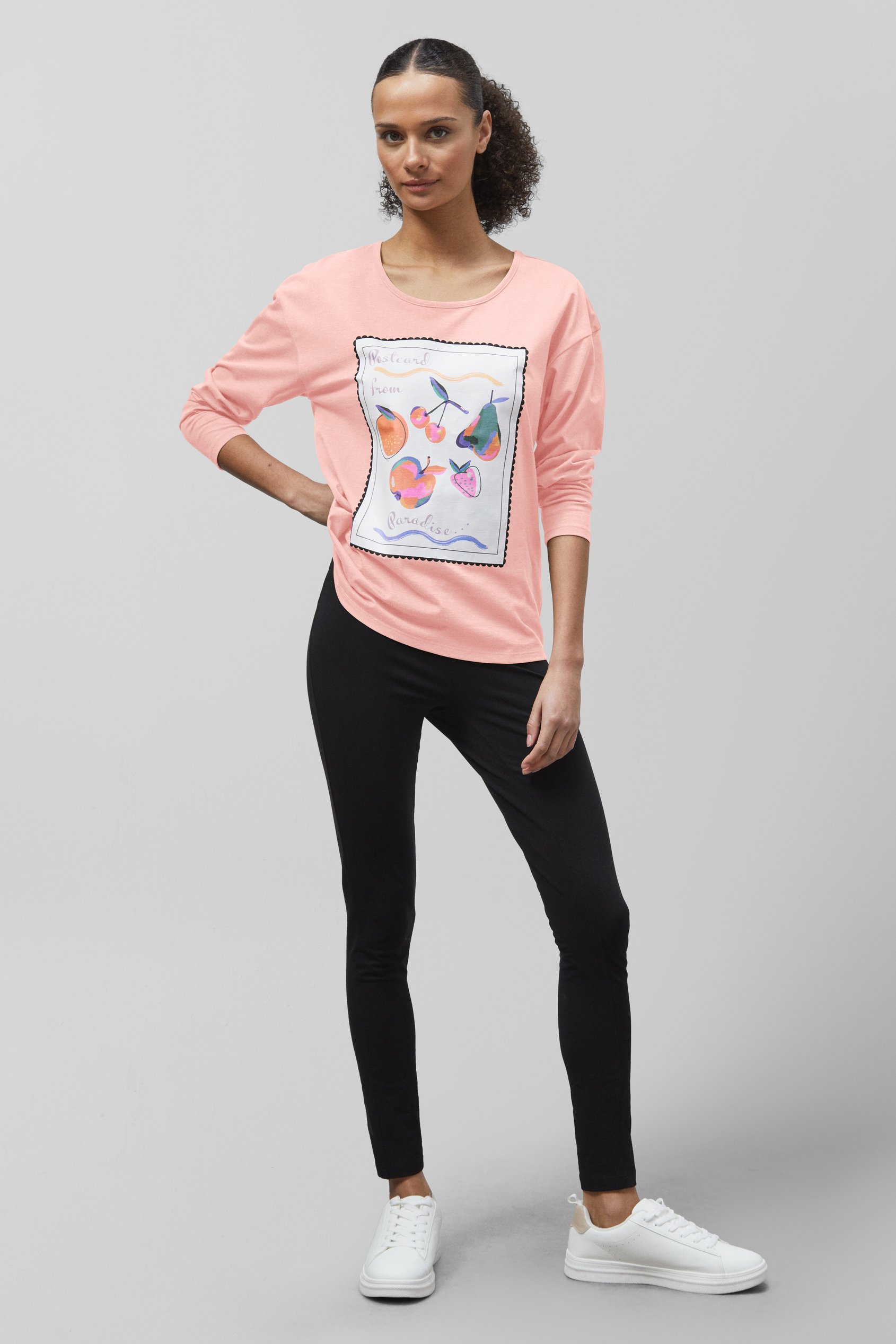 Post Card Printed T-Shirt