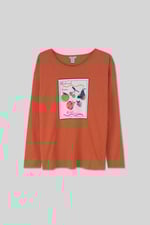 Post Card Printed T-Shirt