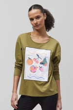 Post Card Printed T-Shirt