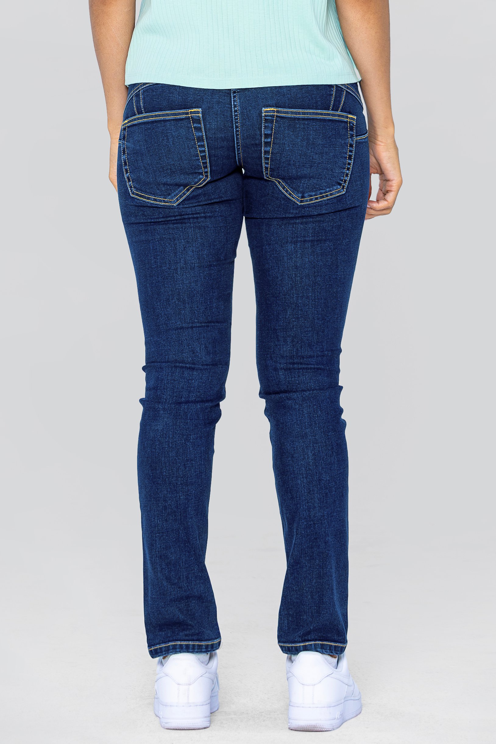 Super Stretch Pull-On Denim Leggings