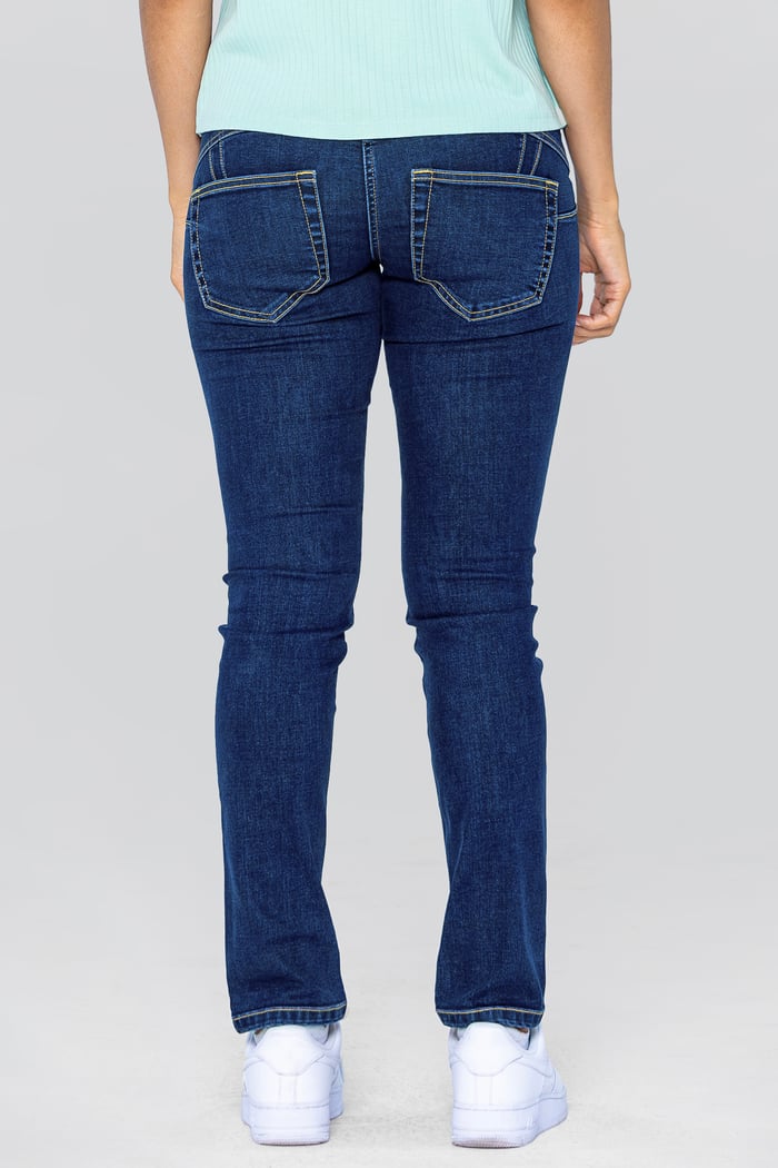 Super Stretch Pull-On Denim Leggings