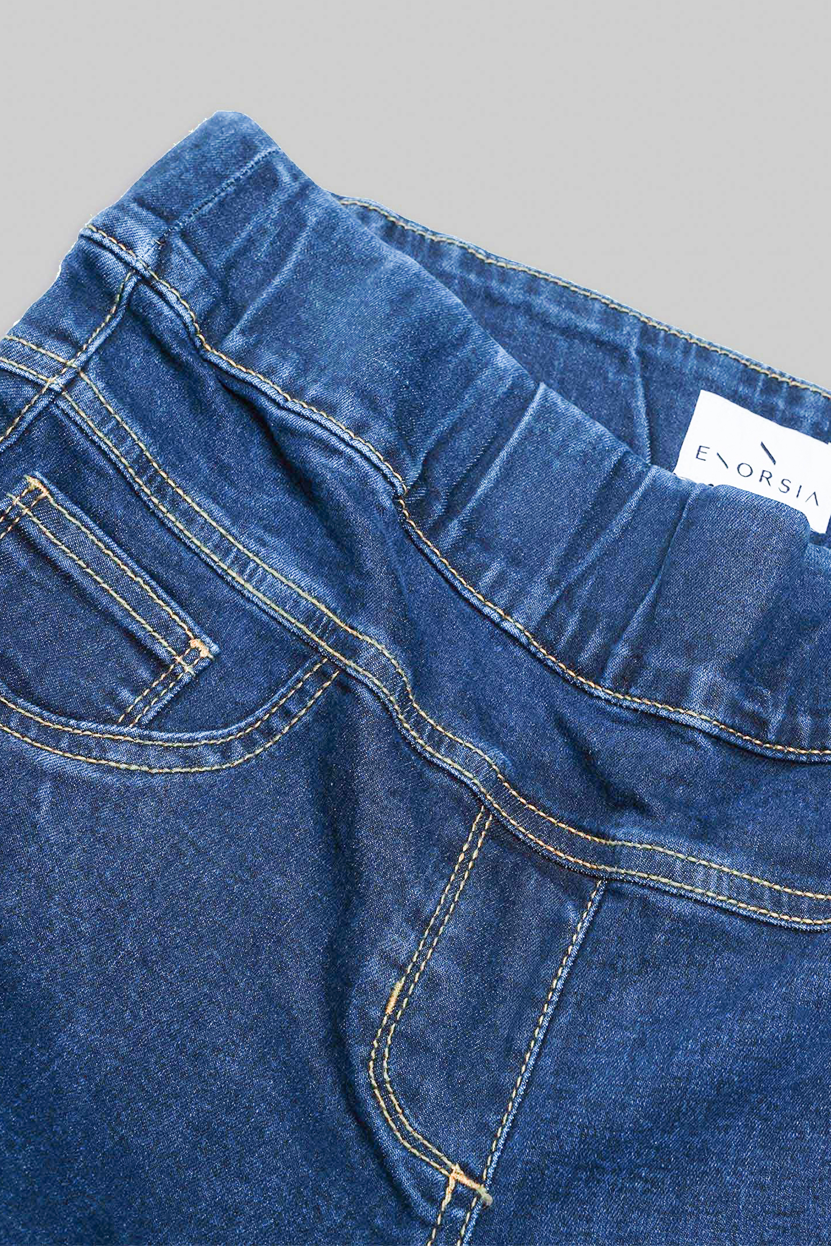 Super Stretch Pull-On Denim Leggings