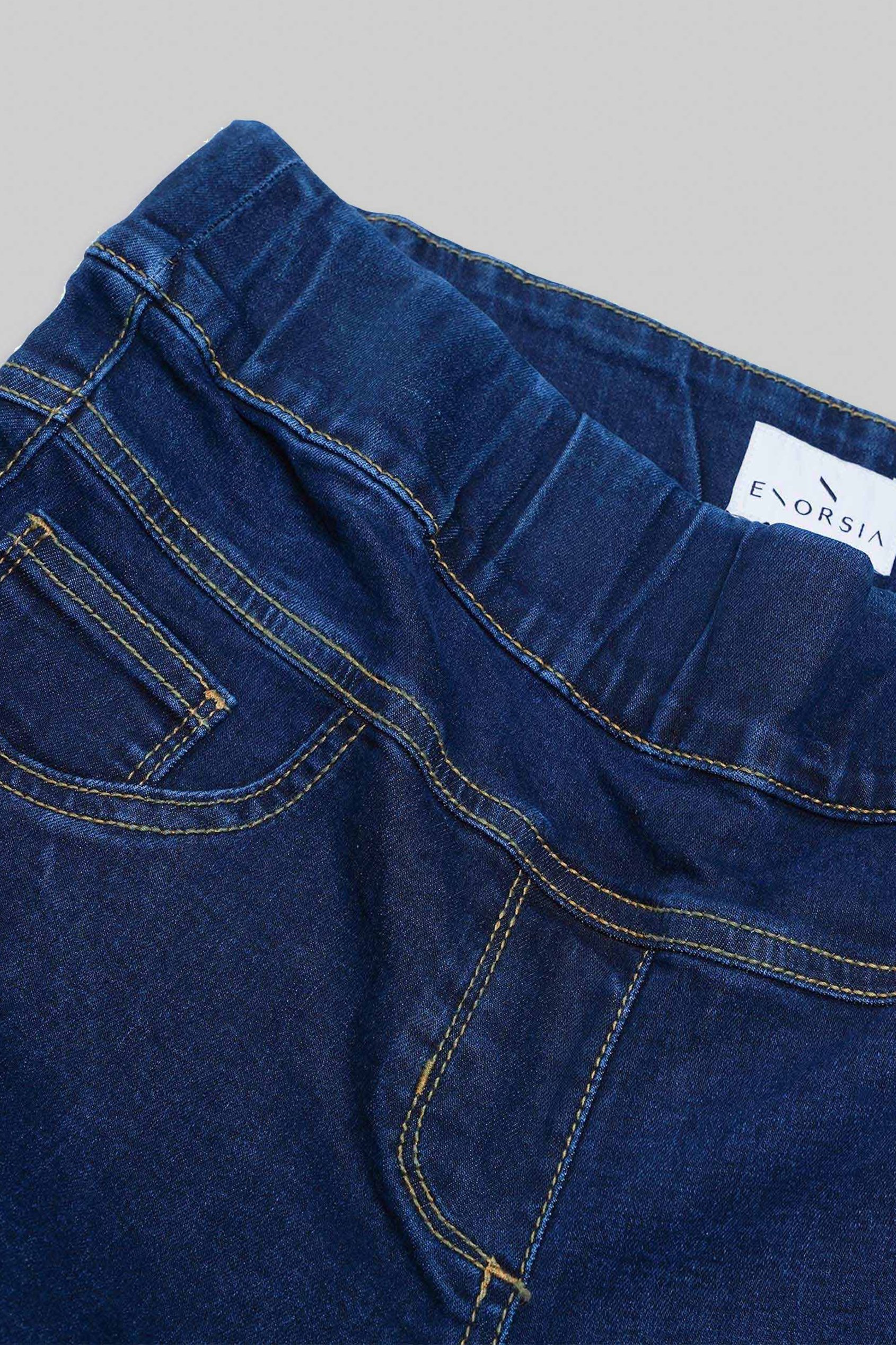 Super Stretch Pull-On Denim Leggings