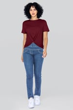 Super Stretch Pull-On Denim Leggings