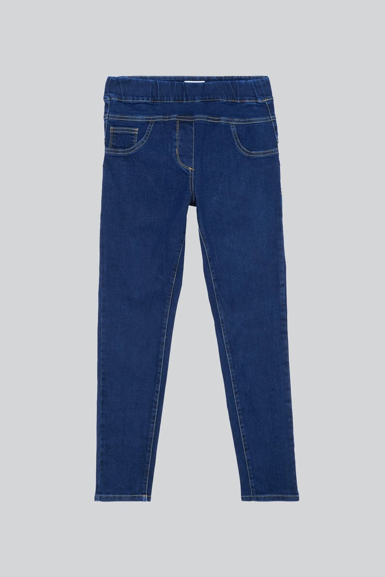Super Stretch Pull-On Denim Leggings