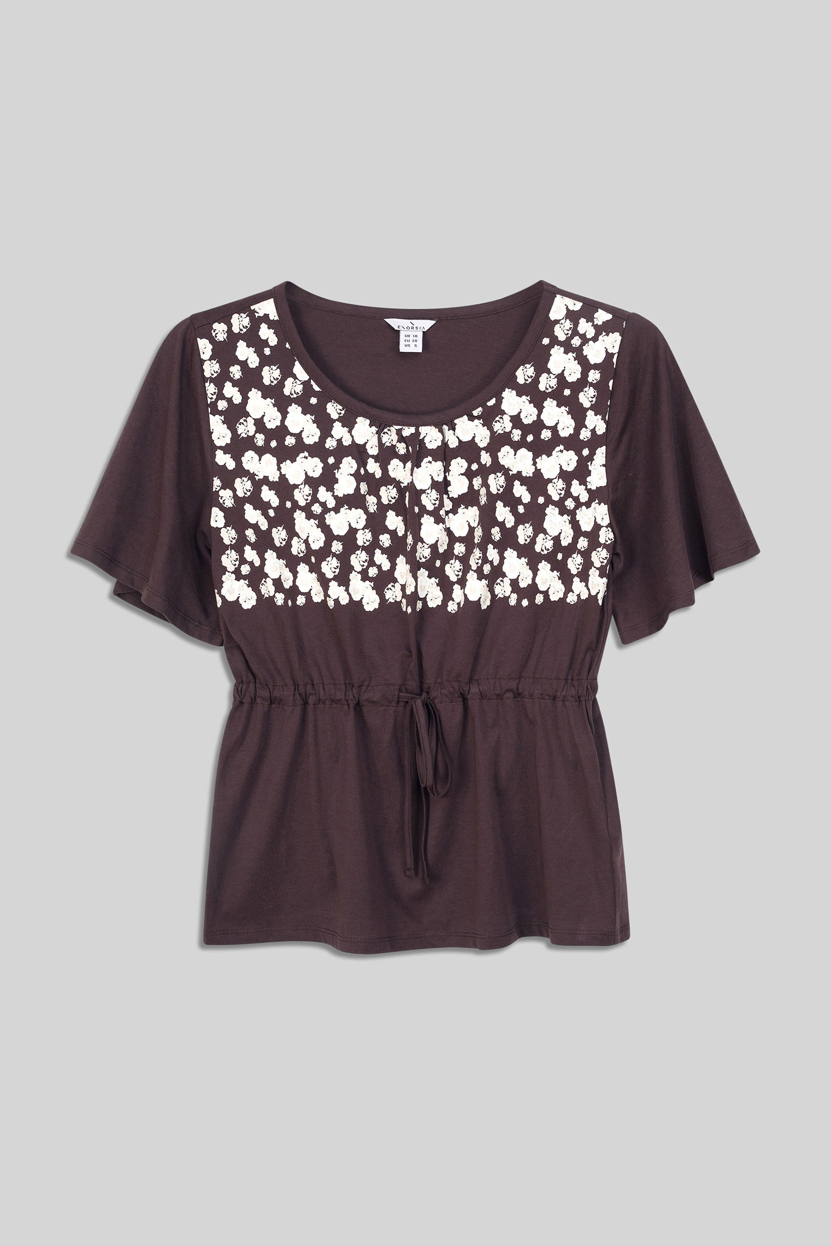 Floral Chest Print T-Shirt