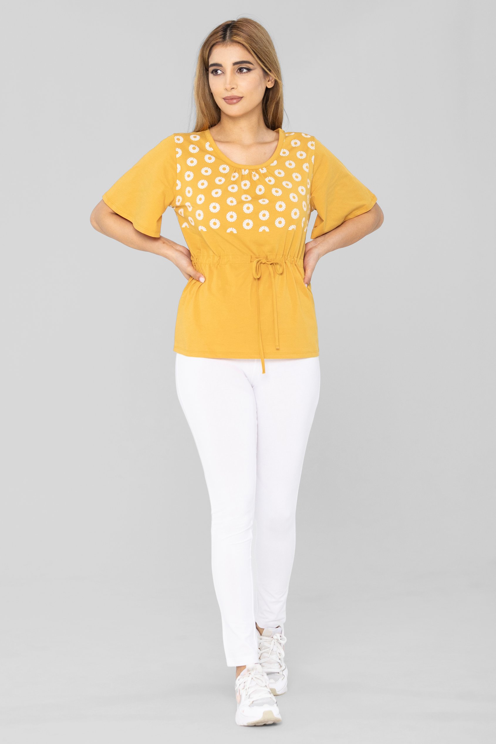 Floral Chest Print T-Shirt