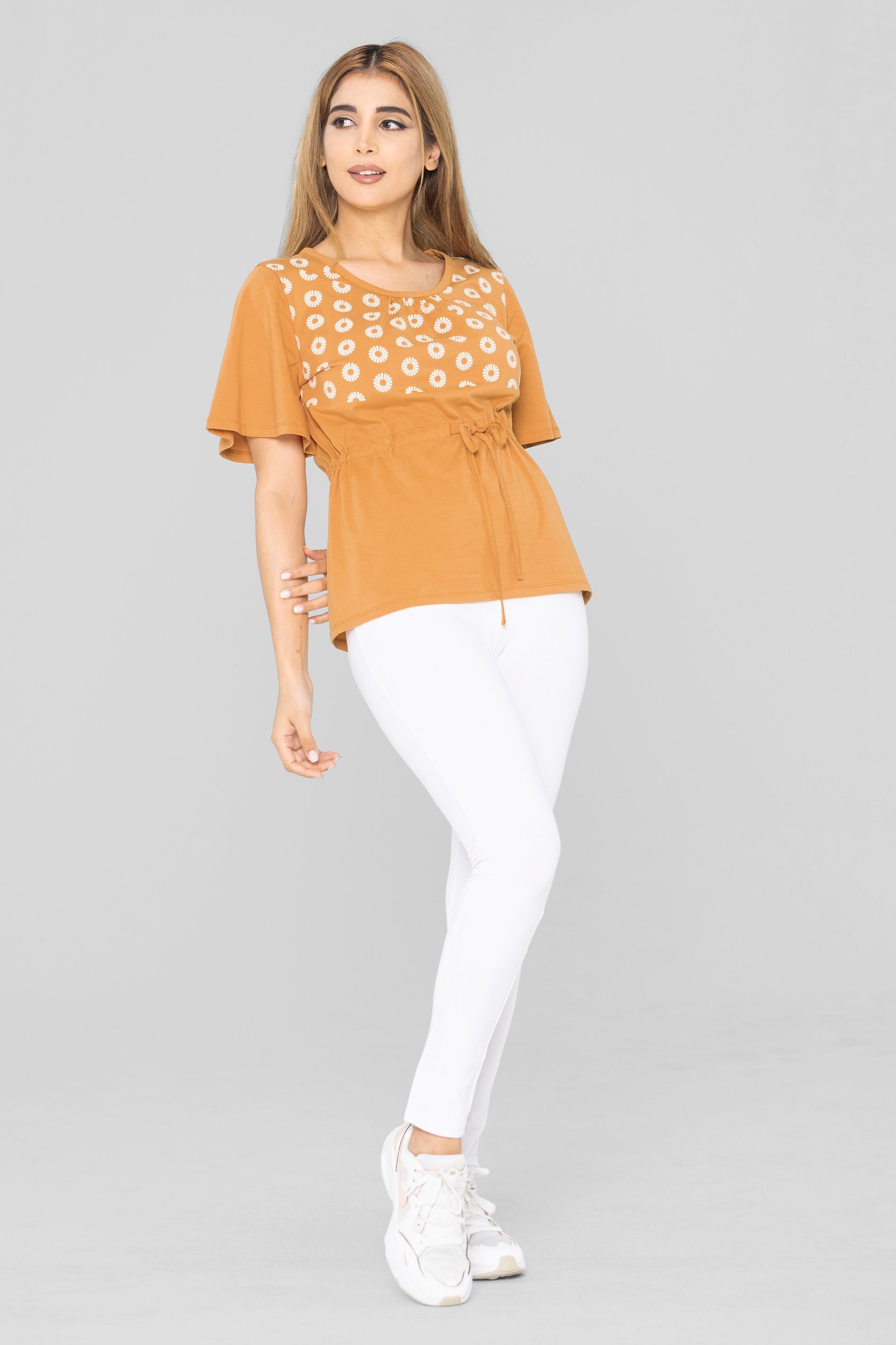 Floral Chest Print T-Shirt