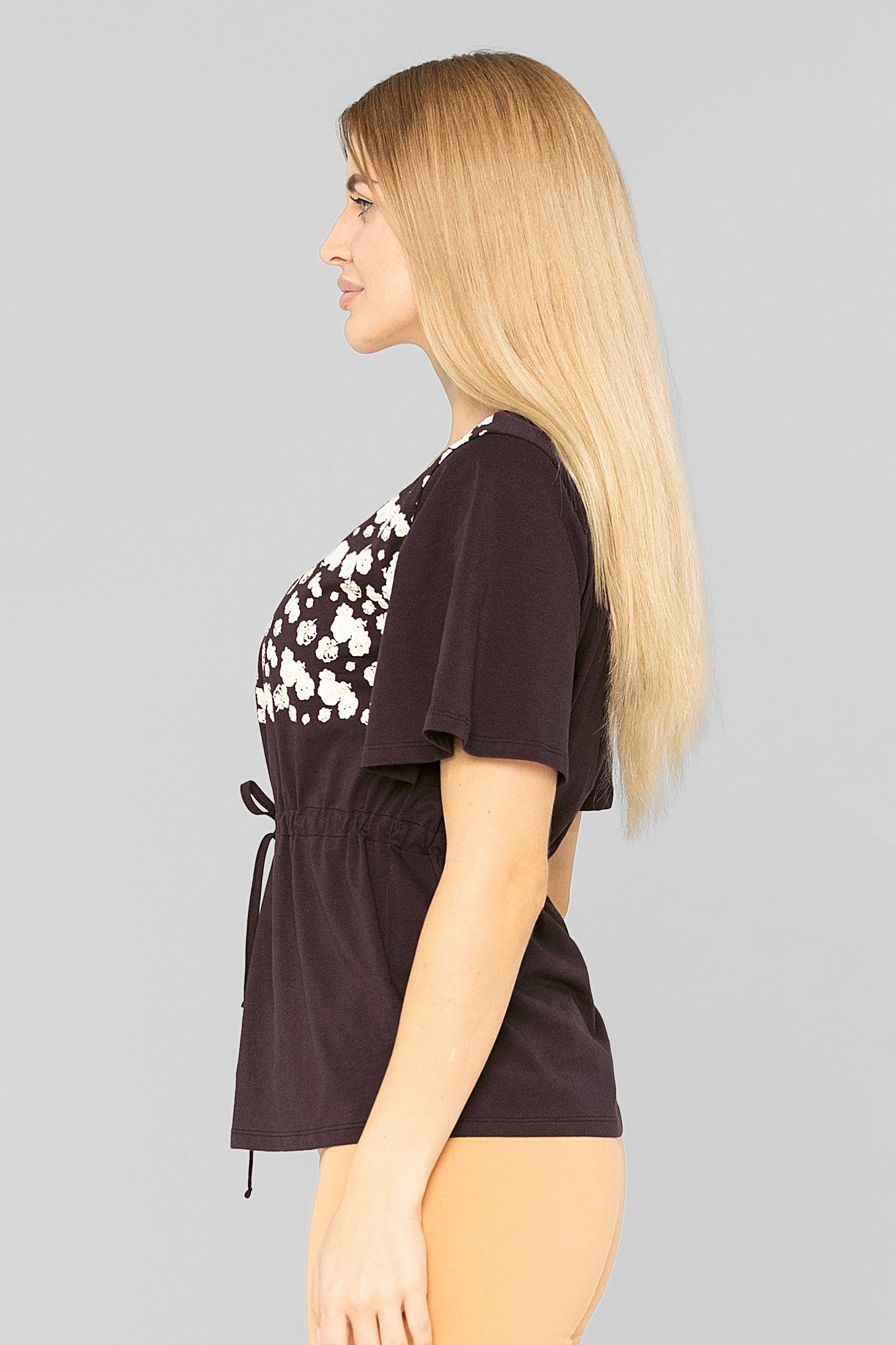 Floral Chest Print T-Shirt