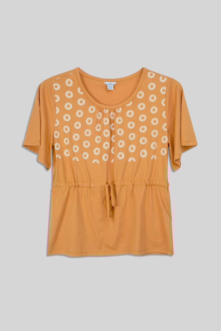 Floral Chest Print T-Shirt