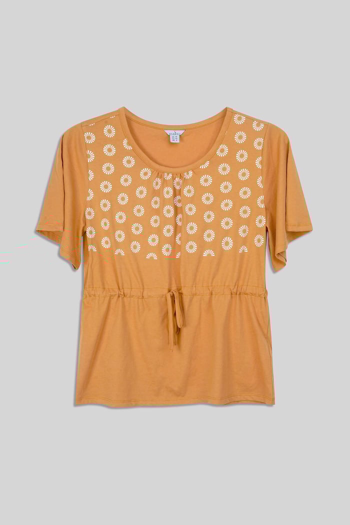 Floral Chest Print T-Shirt