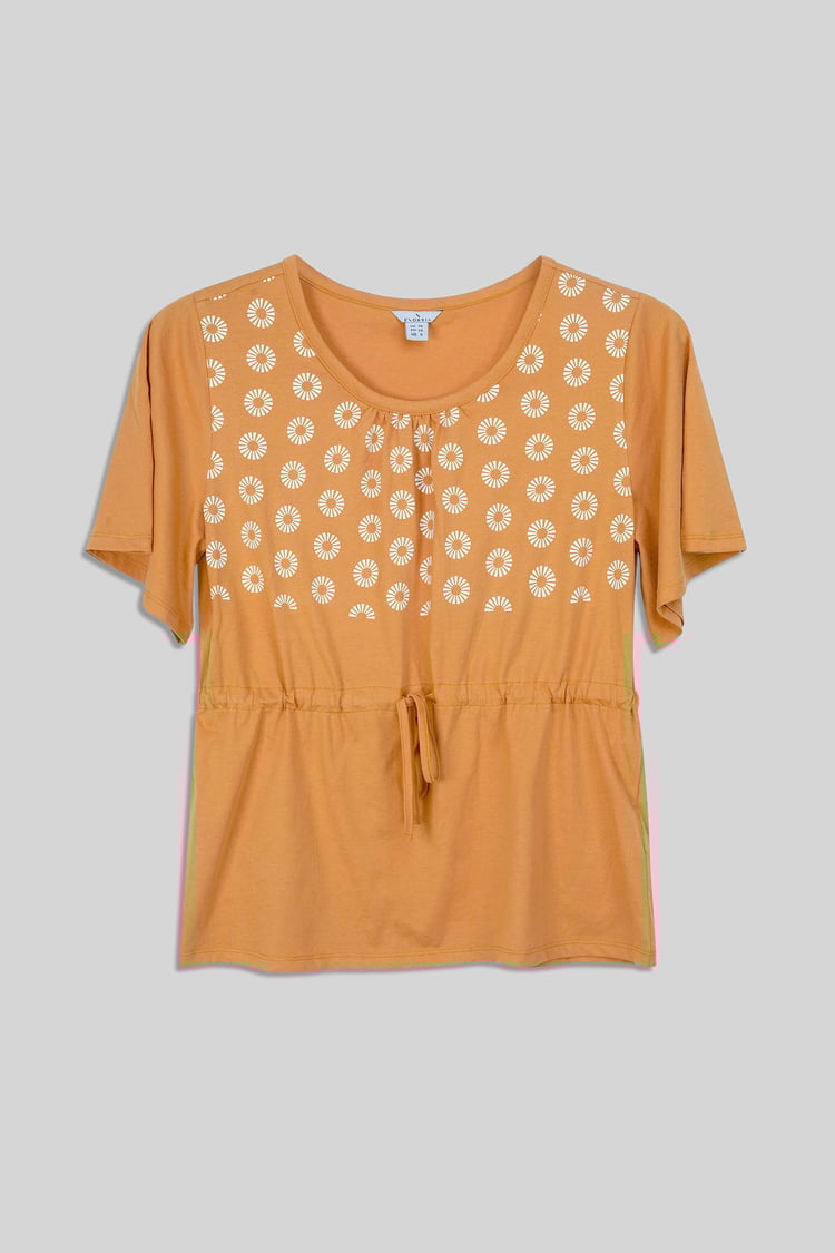 Floral Chest Print T-Shirt