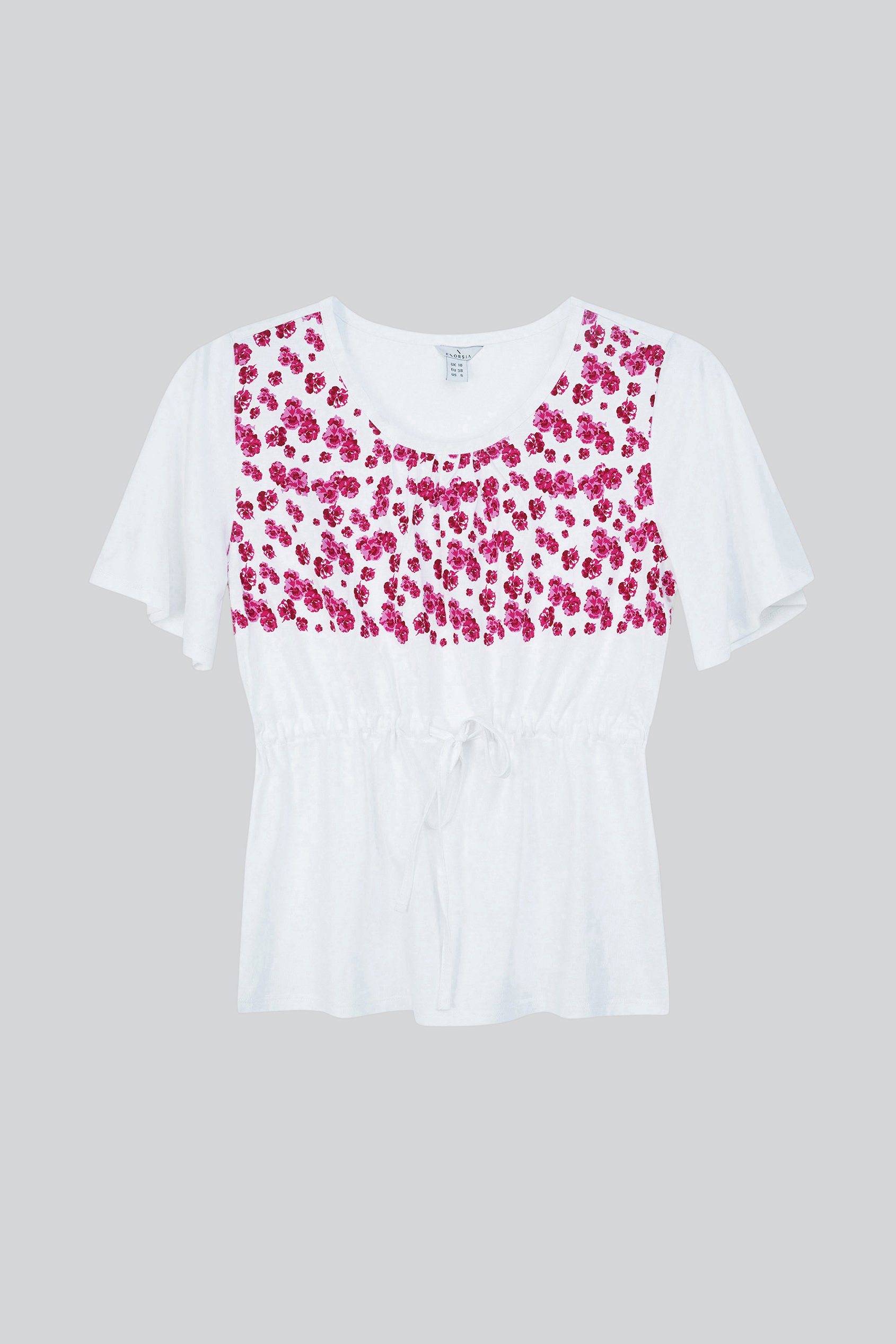 Floral Chest Print T-Shirt