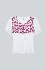 Floral Chest Print T-Shirt