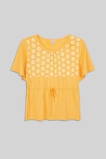 Floral Chest Print T-Shirt