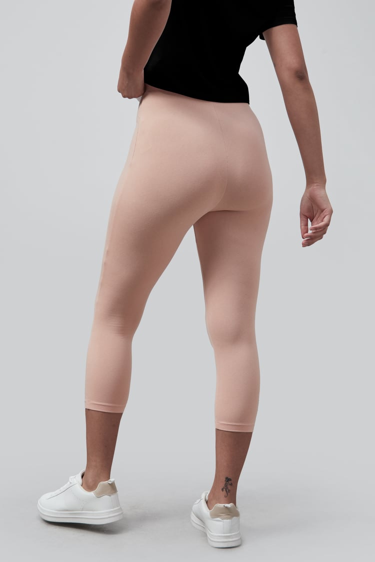 Cropped High Waist Leggings