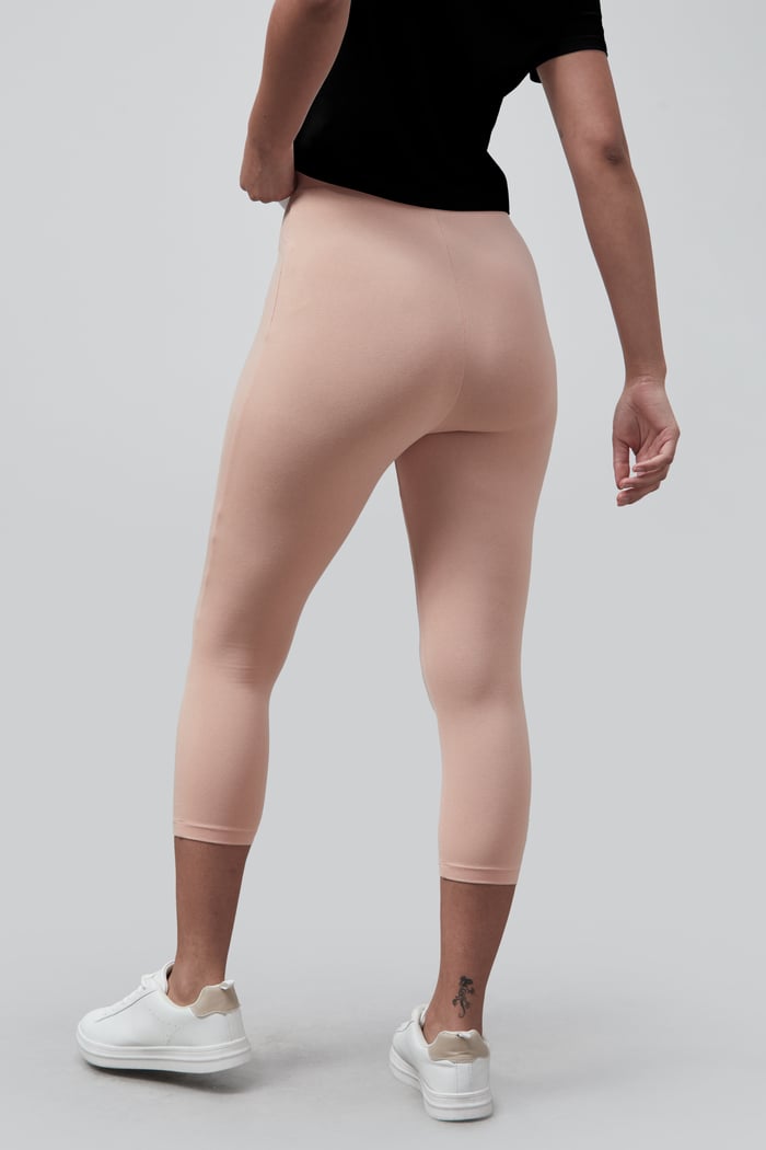 Cropped High Waist Leggings