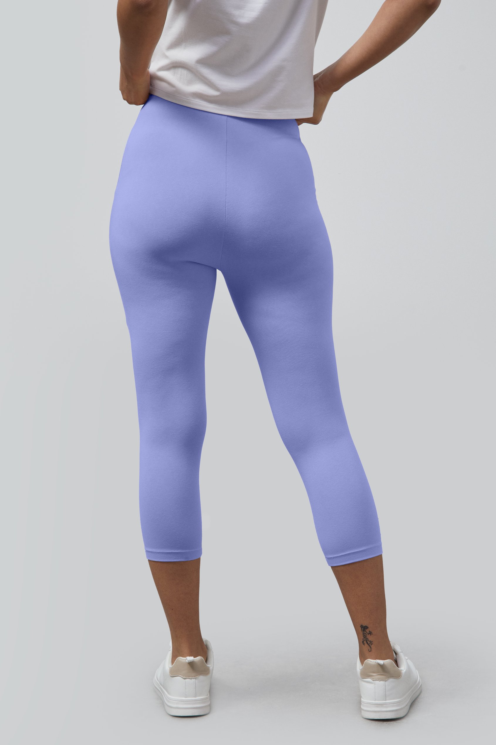 Cropped High Waist Leggings