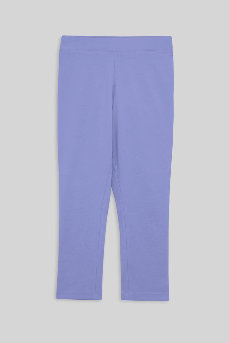 Cropped High Waist Leggings