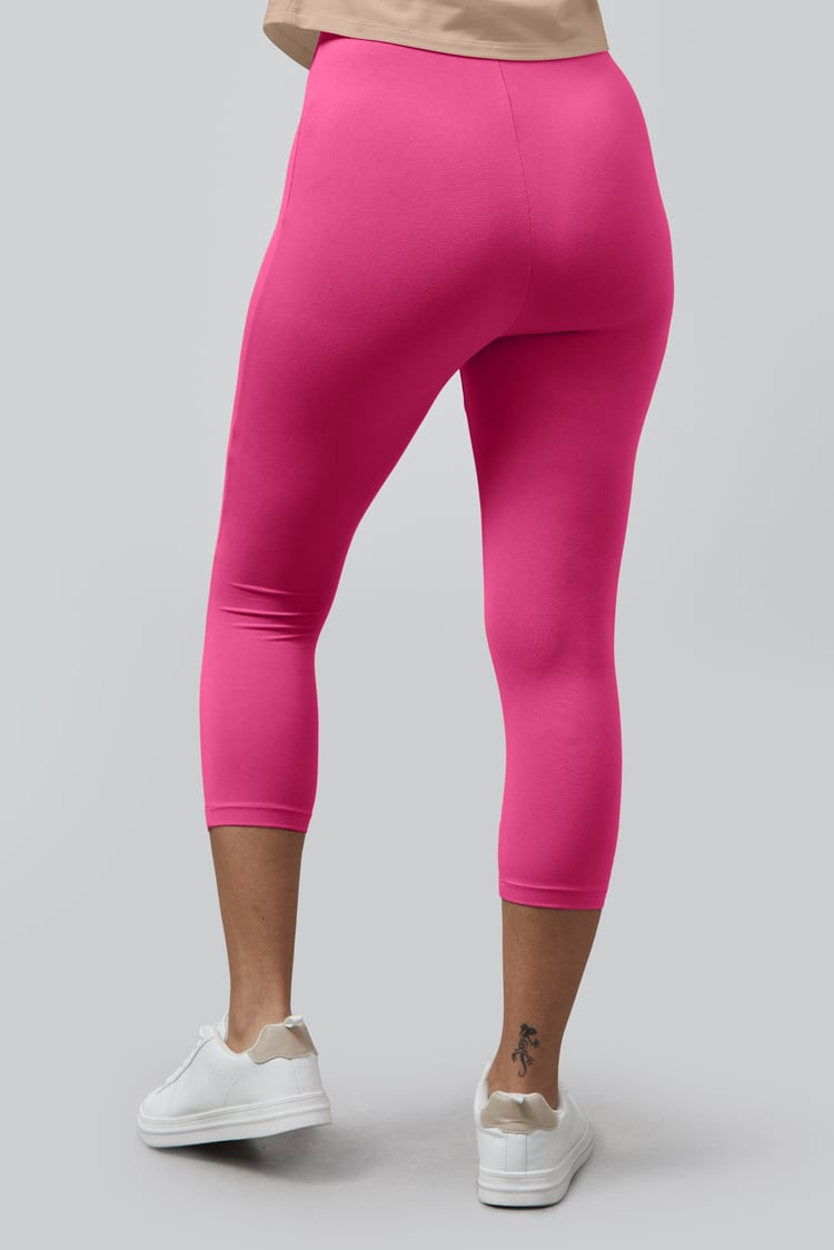 Cropped High Waist Leggings