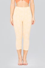 Bee Printed Cropped Leggings