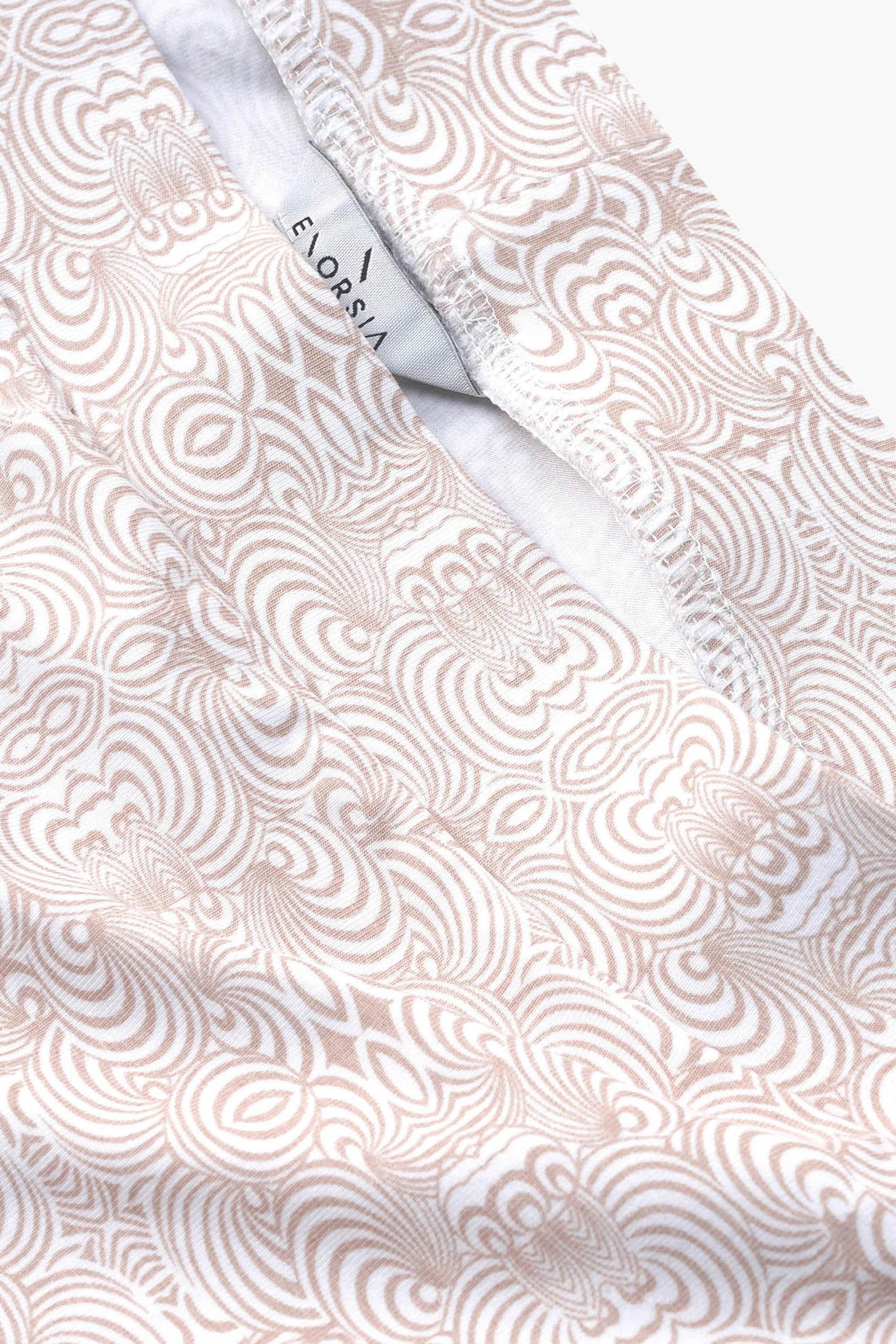 Bee Printed Cropped Leggings