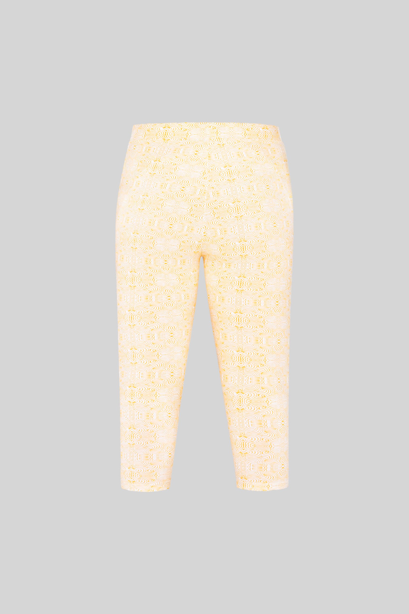 Bee Printed Cropped Leggings
