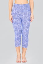 Bee Printed Cropped Leggings