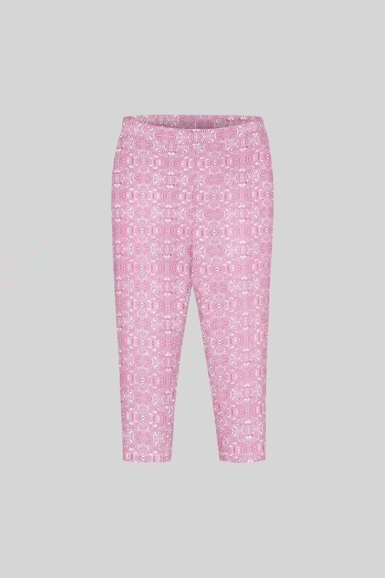 Bee Printed Cropped Leggings