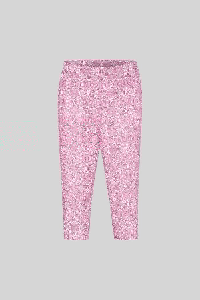 Bee Printed Cropped Leggings