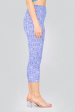 Bee Printed Cropped Leggings