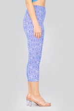 Bee Printed Cropped Leggings