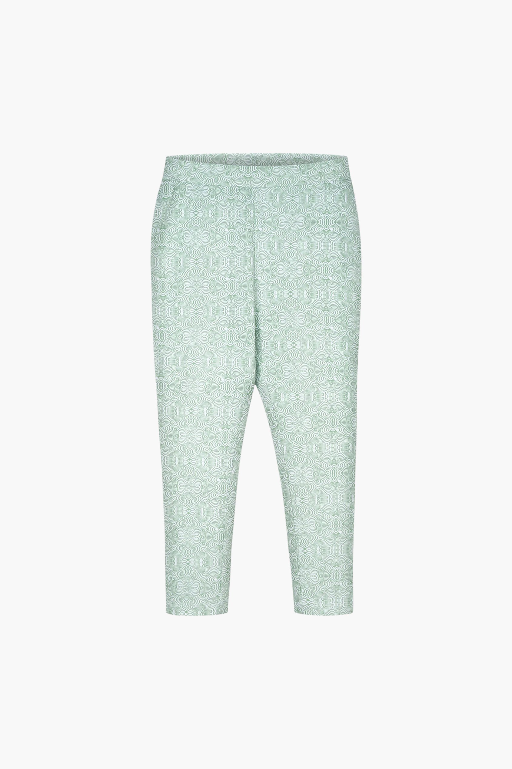 Bee Printed Cropped Leggings