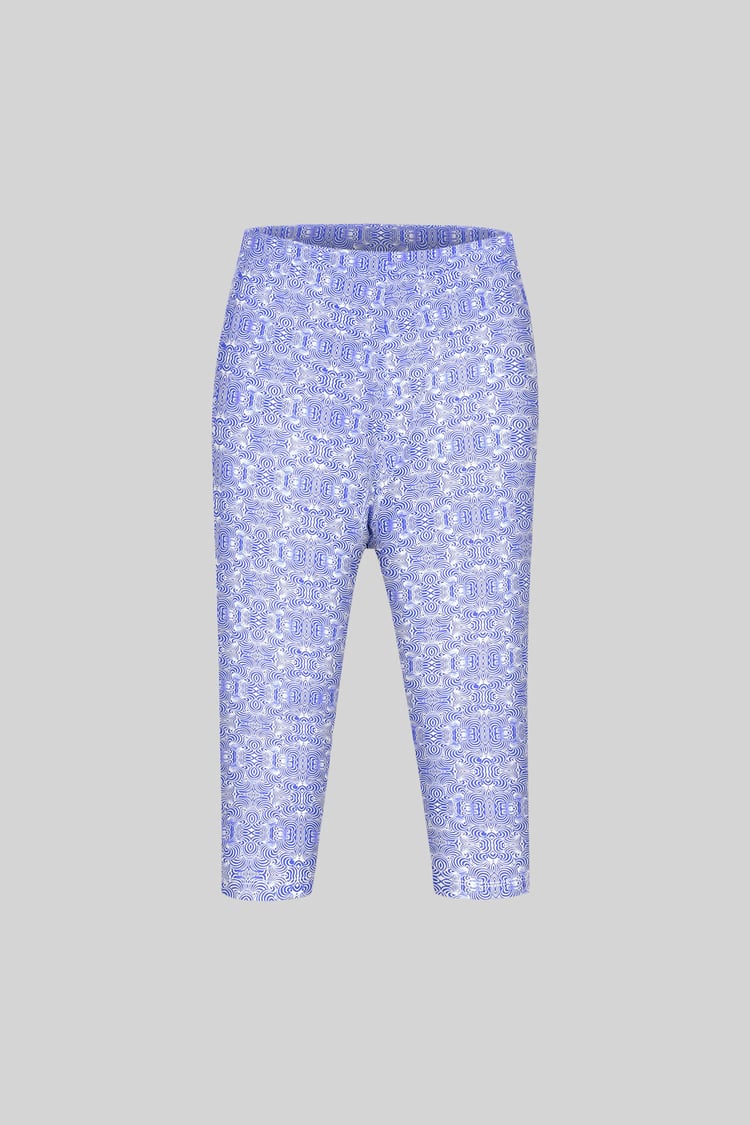 Bee Printed Cropped Leggings