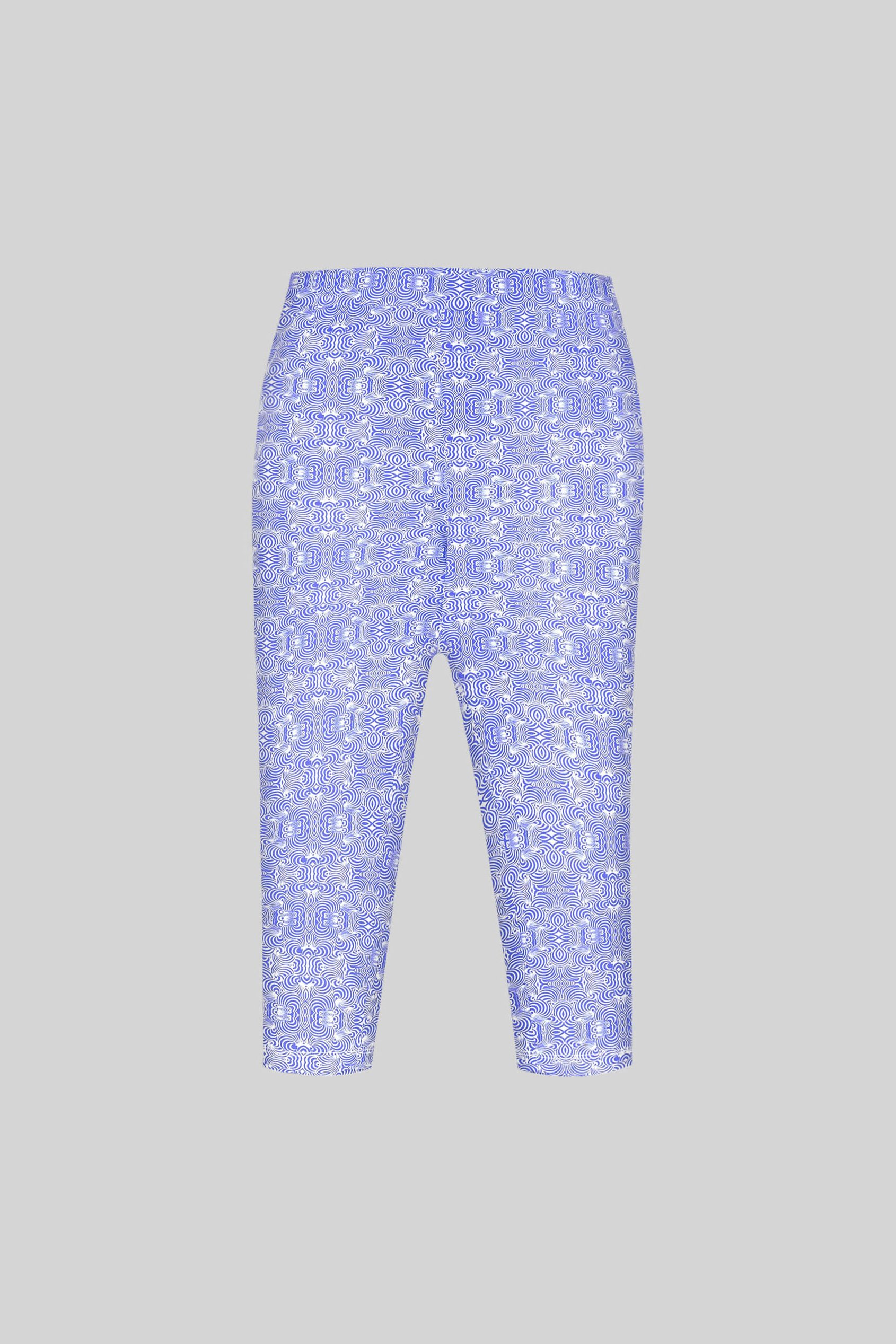 Bee Printed Cropped Leggings