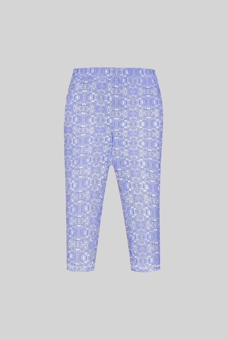 Bee Printed Cropped Leggings