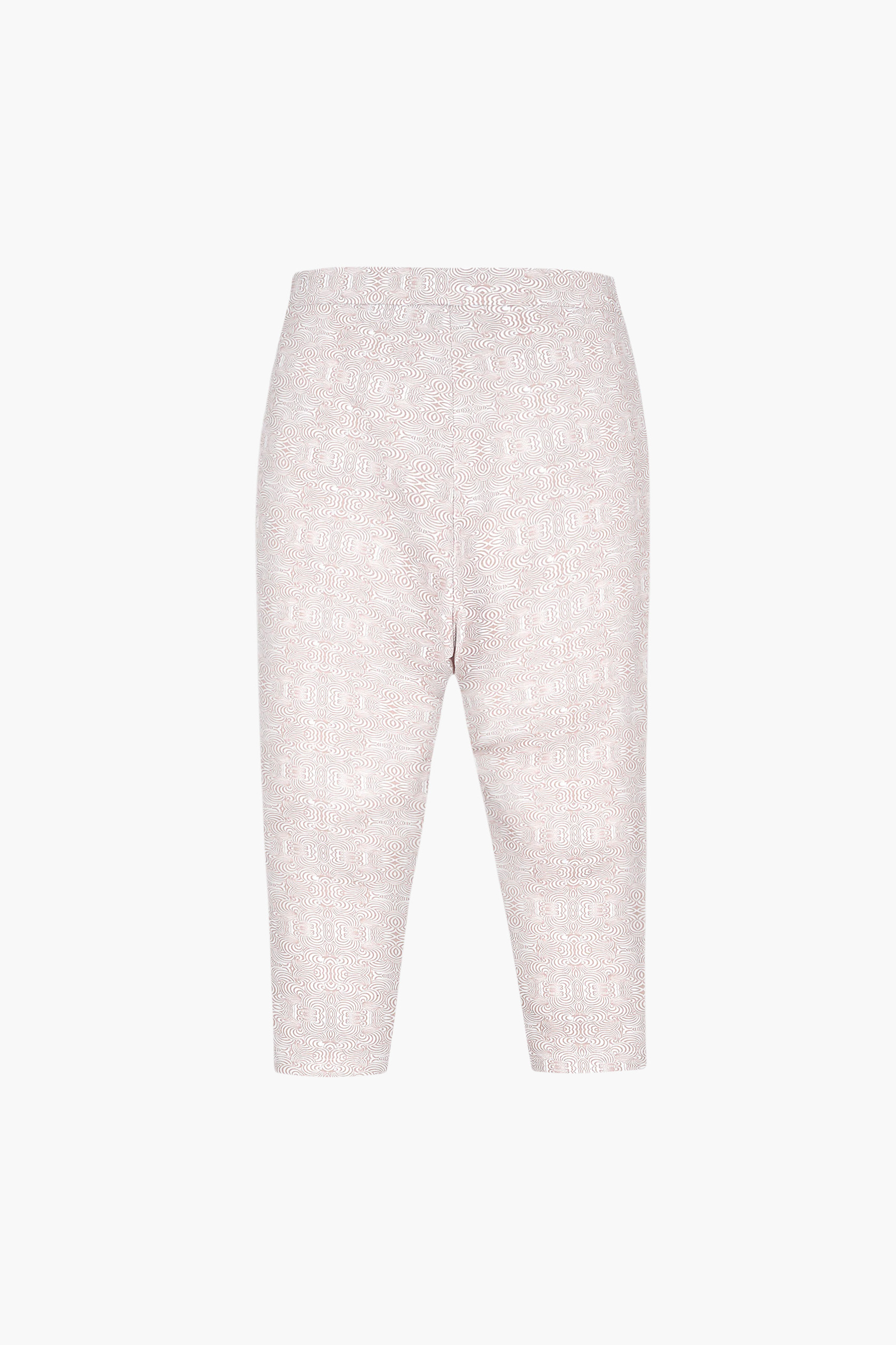 Bee Printed Cropped Leggings