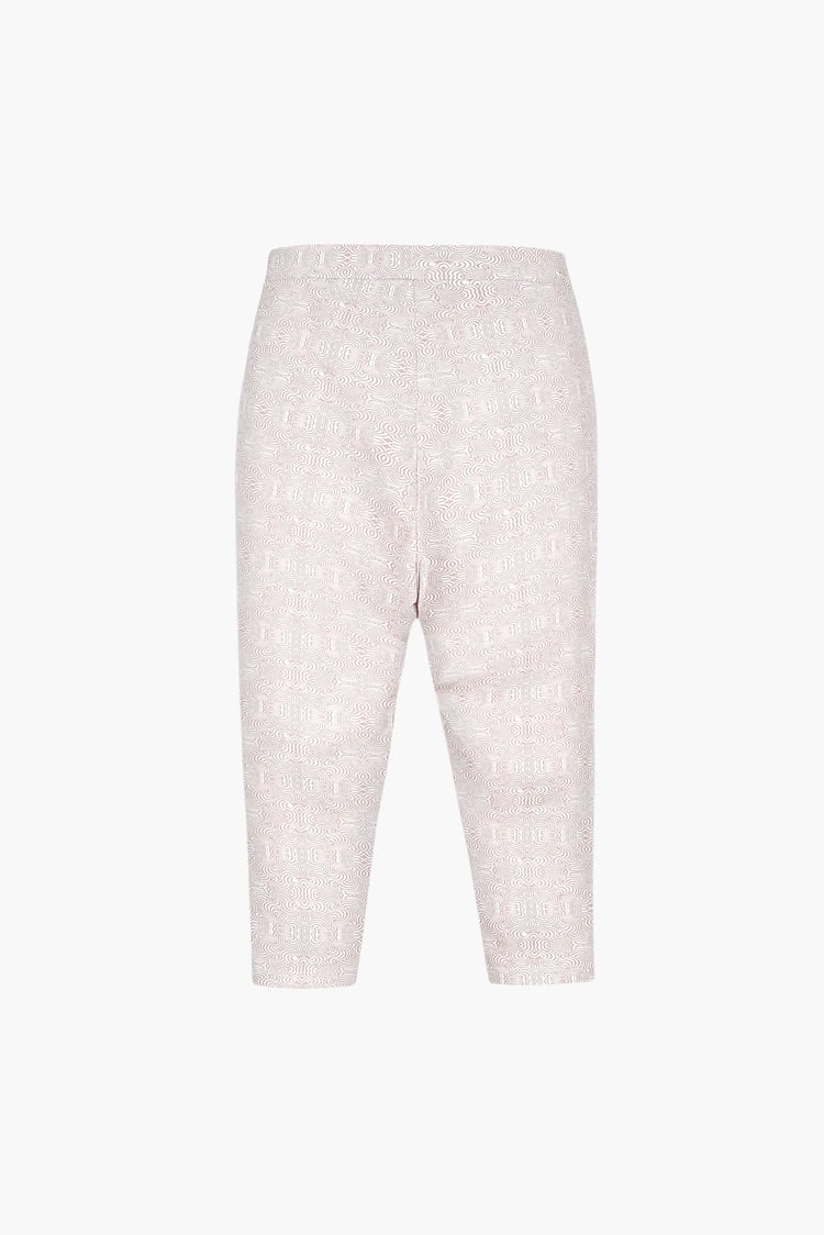 Bee Printed Cropped Leggings