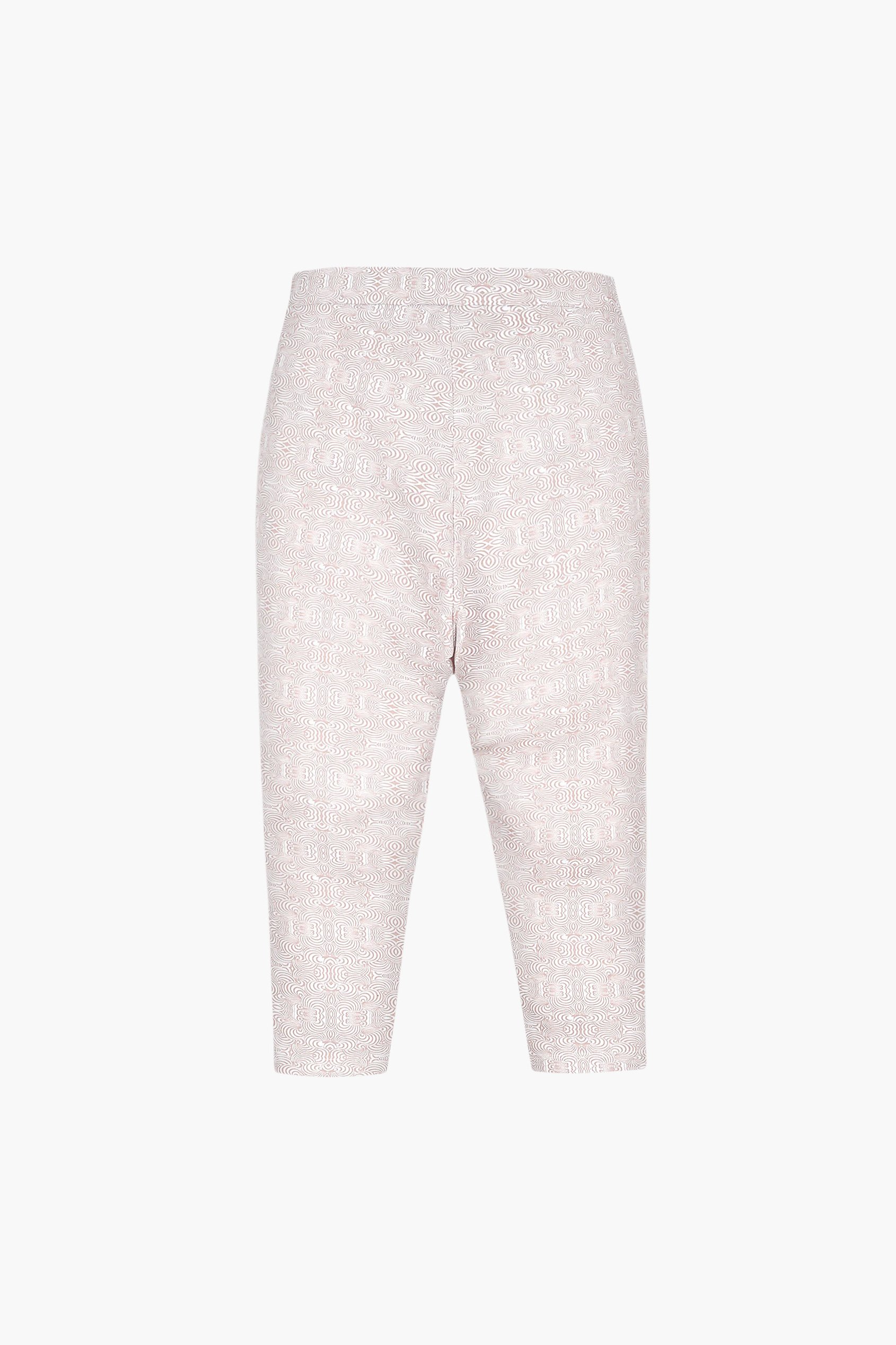 Bee Printed Cropped Leggings