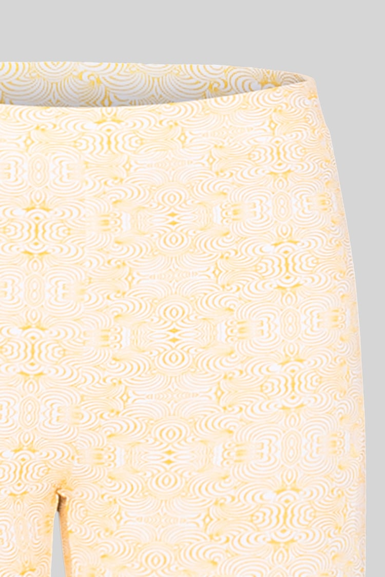 Bee Printed Cropped Leggings