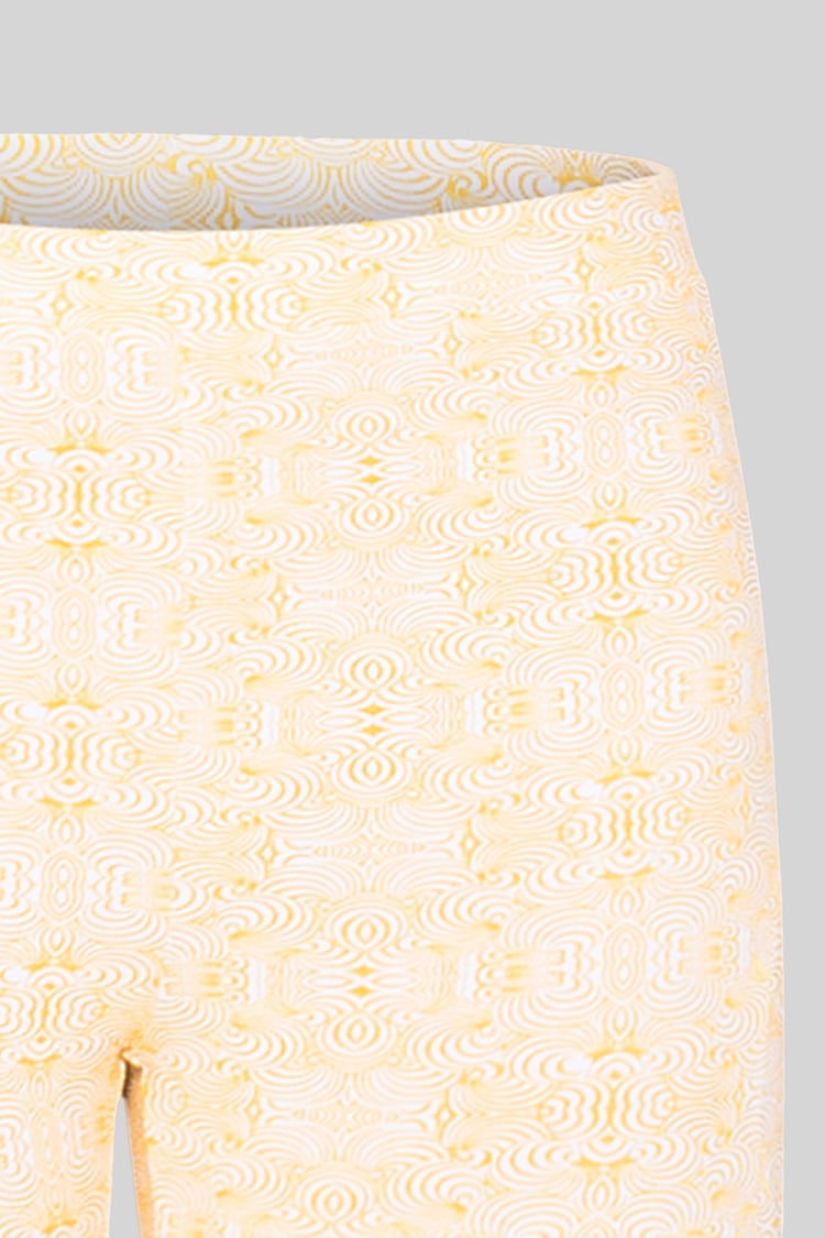 Bee Printed Cropped Leggings