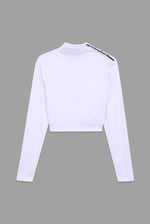 Women Turtleneck Crop Tops