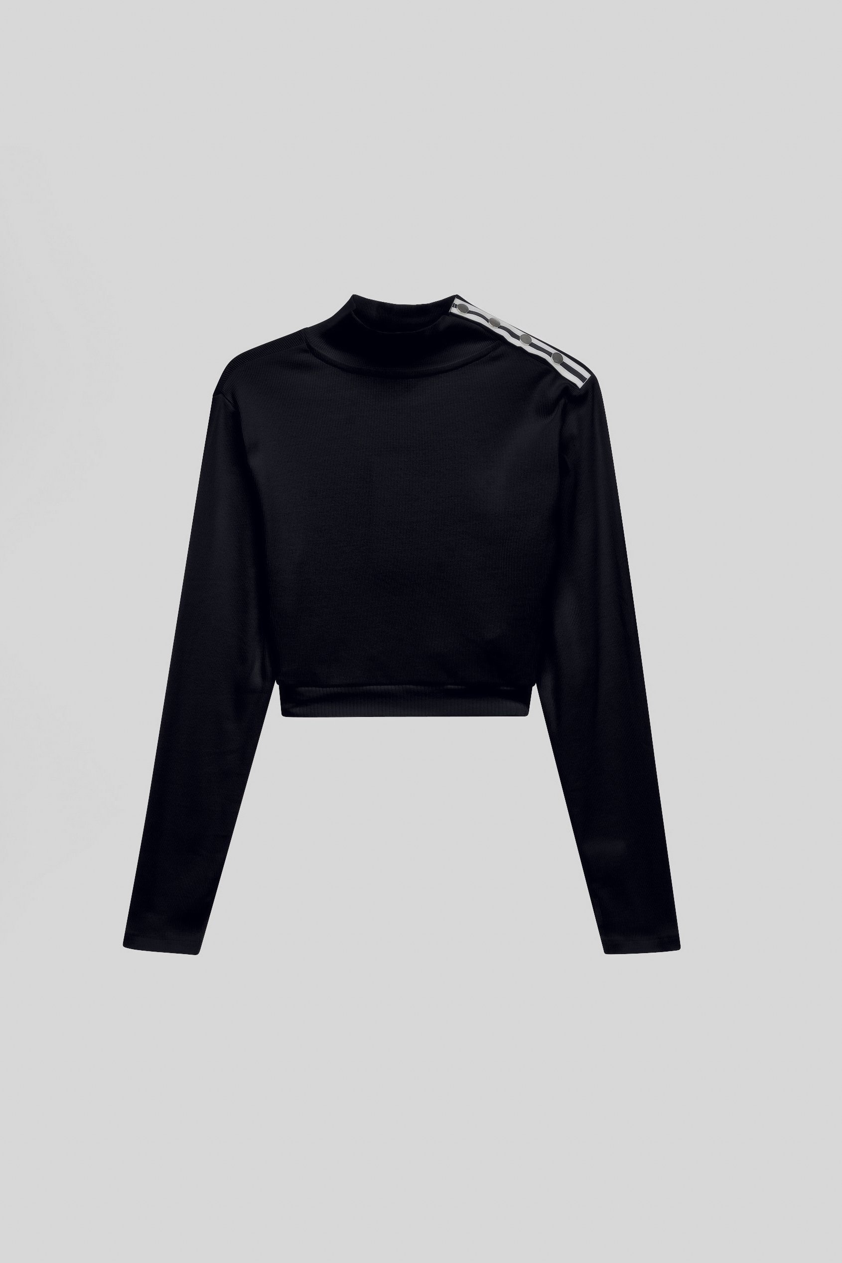 Women Turtleneck Crop Tops