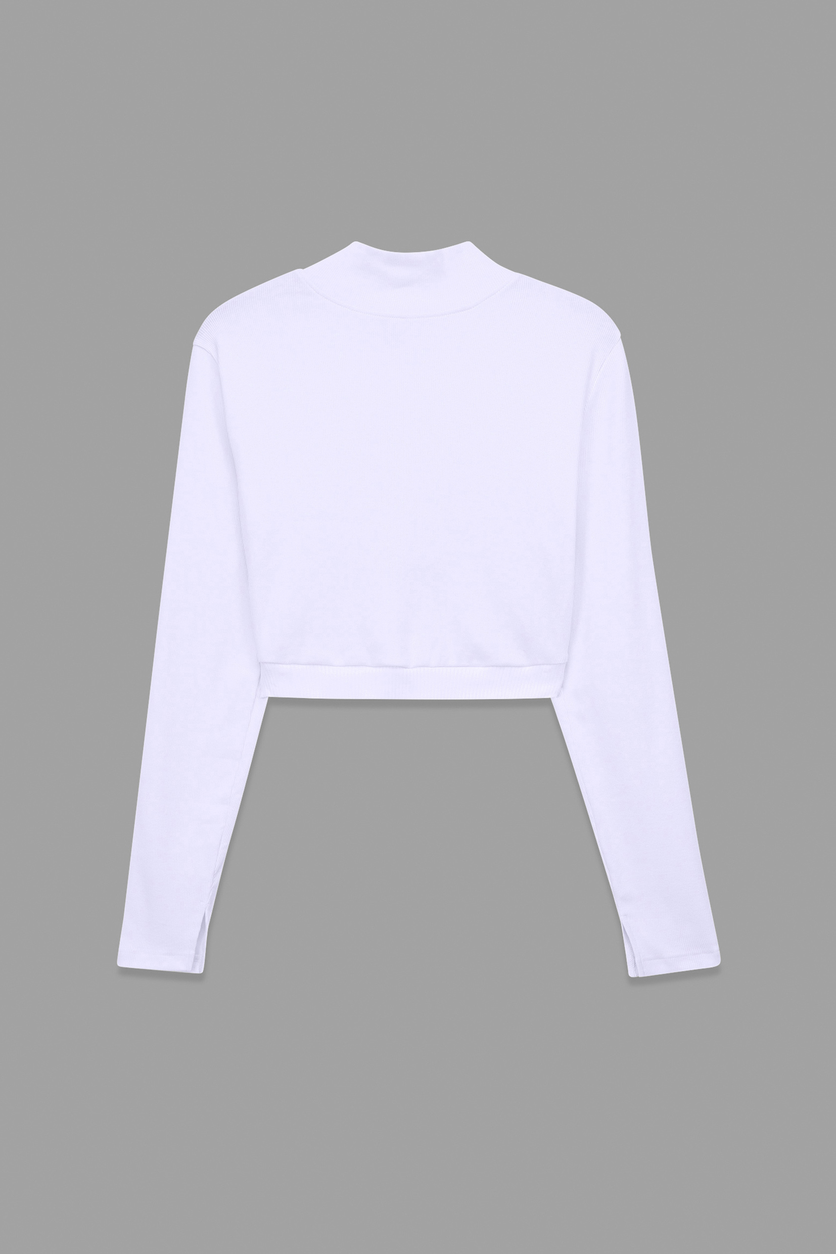 Women Turtleneck Crop Tops