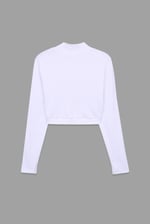 Women Turtleneck Crop Tops